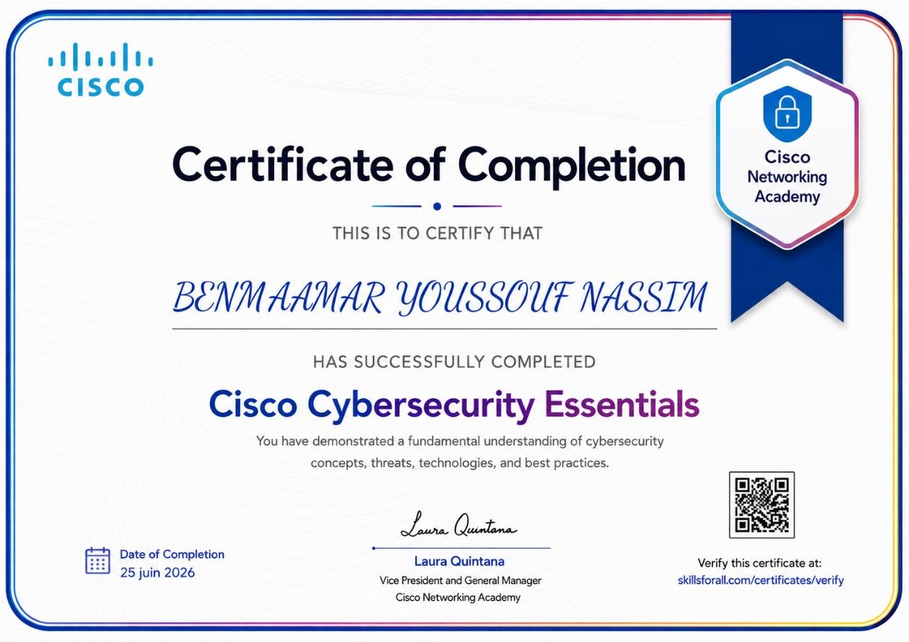 Certificat de Compétence